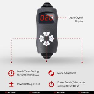 Thérapie par lumière rouge pour le <span class=keywords><strong>visage</strong></span>, panneau de lampe à lumière rouge avec support, 200 LED, thérapie par lumière infrarouge 660 nm 850 nm pour la peau et les muscles à domicile - Product Image 5