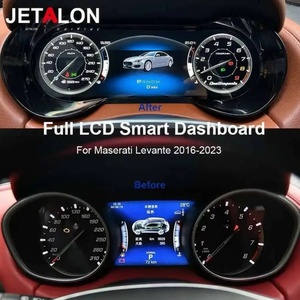 หน้าปัดดิจิตอล AI LCD สำหรับรถยนต์ Linux สำหรับ Maserati Levante ปี 2016-2023 พร้อมมาตรวัดความเร็ว แผงหน้าปัด วัดระยะทาง ห้องนักบินเสมือนจริง - Product Image 2