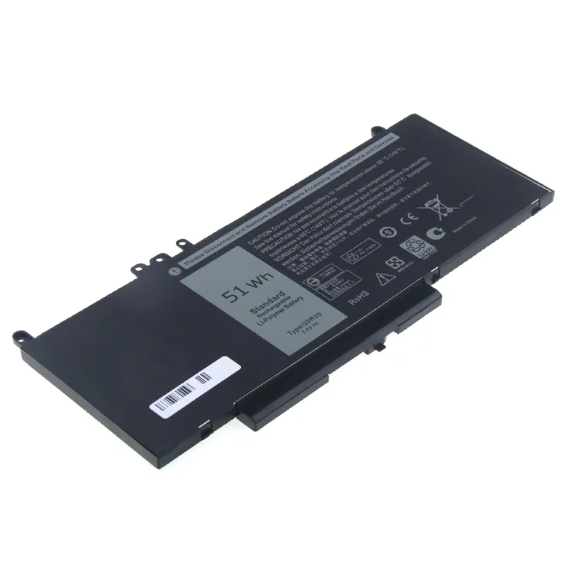 Notebook Laptop Battery Standard Rechargeable Li-Polymer Battery for DELL Latitude E5270 E5450 E5470 E5550 E5570 G5M10 7V69Y