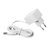 Adaptateur secteur mural DC 6W 5V 1A 6V 1A 12V 0.5A avec prise EU, en matériau PC, certifié CE RoHS, garantie 2 ans