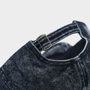 Nouvelle Casquette de Baseball en Jean Délavé Tendance pour Femme 2025 avec Franges Brutes et Cordon Anti-Vent – Idéale Printemps-Été pour l'Extérieur et la Ville - Product Image 5