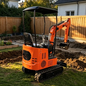 Mini Excavadora de 1.2 Toneladas con Envío Gratuito, Mini Excavadora Hidráulica para el Hogar, la Mejor Mini Excavadora para Jardinería, Excavadora Todoterreno de Alta Eficiencia Operativa - Product Image 3