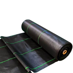 Couverture de pot en tissu de paysage naturel en plastique Pp non tissé paillis au sol tapis anti-mauvaises herbes en plastique pour arbres - Product Image 1