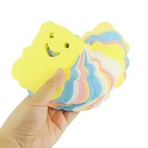 Hot Selling round Animal Shape Compressed Cellulose Sponge Eco-Friendly Wood Pulp Material sponged clean kitchen