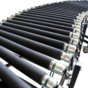 가정용 상점-공장용 최고의 조절식 모터 구동식 수축 컨베이어 식품 제조 공장용 고무 코팅 롤러 - Product Image 3