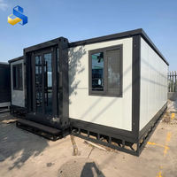 Produsen Profesional Kotak Ekspansi Sayap Ganda untuk Penggunaan Hunian dan Kantor Rumah Modular Cina