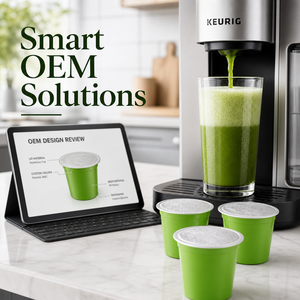 Cápsulas de Matcha Ricas en L-Teanina Compatibles con Máquinas Keurig 2.0, Cápsulas de Té Verde Orgánico Saludable, Personalizables - Product Image 2