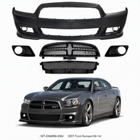 Kit carrosserie complet SRT en ABS, adaptable par visage, pour Dodge Charger 2008-2014, style SRT, distributeur de pièces auto.