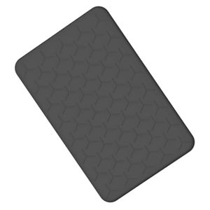 Tapis pour animaux de compagnie en silicone, résistant à l'usure et aux rayures, facile à nettoyer, tapis pour nourriture pour animaux, tapis antidérapant pour litière pour chat - Product Image 2