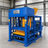 Machine de fabrication de briques creuses en ciment automatique personnalisée de haute qualité QT4-15 pour l'industrie du bâtiment