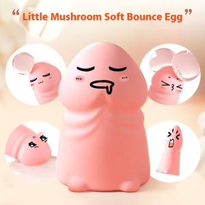 Mini Vibrador en Forma de Huevo para Mujeres, Material de Cáñamo Suave, Relajante, Juguete Adulto para la Masturbación Femenina - Product Image 5