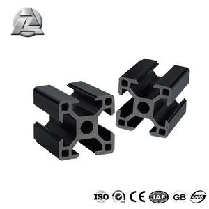 取り付けが簡単1515フレーミングシステム黒色陽極酸化Tスロットアルミニウム押し出し - Product Image 4