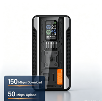 Hotspot Móvil Global 4G WiFi6 ASR1803, Compatible con ESIM VSIM Internacional, 10 Usuarios, Router LTE de Bolsillo de 8000/10000mAh
