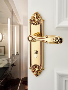 Cerradura de Puerta Interior Moderna de Alta Gama Beemin Modelo 6617, Dorada, Silenciosa, Fácil Instalación, Garantía de Más de 5 Años - Product Image 6
