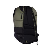 Vente en gros de gilet de sauvetage adulte en néoprène EPE PVC mousse gilet de sauvetage pour sports nautiques sécurité Impact pour la natation bateau de surf jet ski marin