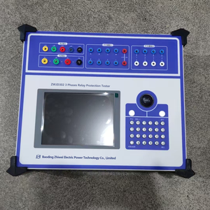 ZWJD302 Probador Electrónico <span class=keywords><strong>de</strong></span> Protección <span class=keywords><strong>de</strong></span> Relés Trifásico <span class=keywords><strong>de</strong></span> Alta Precisión con Inyección Secundaria por Microcomputadora para Conjuntos - Product Image 2