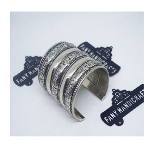 2025 Christmas Dubai <b>Silver</b> Party Dress Minimalist Circle <b>Cuff</b> Band Jewelry Gold Plated Turquoise Green <b>Bracelet</b> Gold Jewelry - Product Image 5