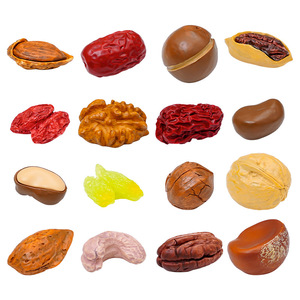 Jouets alimentaires d'imitation réalistes : raisins secs, <span class=keywords><strong>noix</strong></span> <span class=keywords><strong>de</strong></span> cajou et <span class=keywords><strong>noix</strong></span>, décorations DIY faites à la main, accessoires suspendus, ornements <span class=keywords><strong>de</strong></span> bureau - Product Image 4