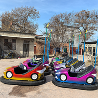 Promotion : Manège de Plafond Électrique pour Enfants et Adultes, Voitures Tamponneuses Sky Net pour Parcs d'Attractions