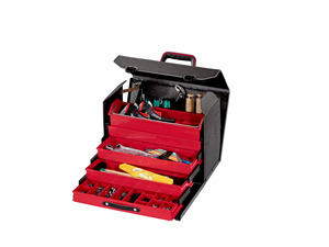 Organizador de Piezas de Alta Calidad con 4 Compartimentos, Panel Semi-Plegable OEM, Bolsa de Herramientas para Técnicos con Cierres a Presión - Product Image 4