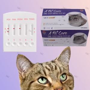 Kit <span class=keywords><strong>de</strong></span> Prueba Rápida Veterinaria 5 en 1 para Felinos a Bajo Precio y Sin Cantidad Mínima <span class=keywords><strong>de</strong></span> Pedido - Reactivo Ag FCV/FHV/FCoV/FPV/TOXO VID para el Diagnóstico <span class=keywords><strong>de</strong></span> Enfermedades Felinas - Product Image 6