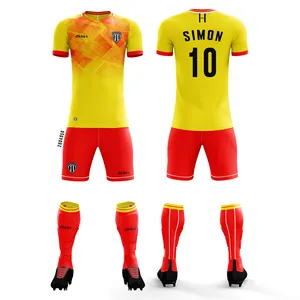 2023 Akilex OEM Custom Quick Dry Breathable Football Club Full Team Set Men Soccer Uniform Football Jersey Soccer Jersey Set