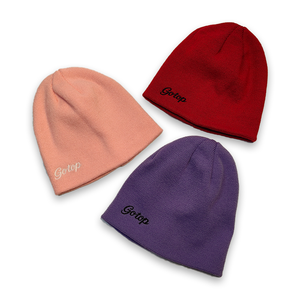 Factory Custom Thermal Good Elasticity Acrylic Flat Embroidery Logo Waffle Knitted Beanie Skull <strong>Cap</strong> for <strong>Winter</strong> Outdoor Using - Product Image 6