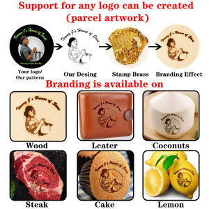 Timbre en argile personnalisé, timbre en céramique, logo personnalisé, timbre pour savon, timbre initial, timbre pour biscuits, logo hautement détaillé - Product Image 2