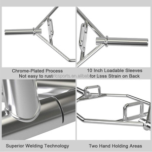 อุปกรณ์ยกน้ำหนักแบบเฮกซ์บาร์ ตรา Eric สำหรับฟิตเนสและยิม - Product Image 2