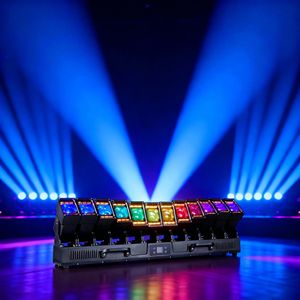 Lumière de tête mobile LED RGBW 12x60W 3 35 °   <span class=keywords><strong>Zoom</strong></span> 32 bits, gradation DMX RDM, éclairage de scène - Product Image 1