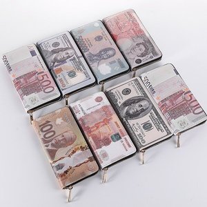 Ví cầm tay thiết kế tùy chỉnh, kiểu dáng cổ điển đơn giản, nhỏ gọn, đựng tiền, thẻ, điện thoại, chất liệu da PU - Product Image 1