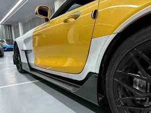 BTC nouveauté pare-chocs de voiture en Fiber de carbone mercedes-benz <span class=keywords><strong>AMG</strong></span> GT/<span class=keywords><strong>GTS</strong></span>/GTR <span class=keywords><strong>noir</strong></span> série Style sec PP matériel pour voiture Bodykit - Product Image 5