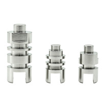 Pièce usinée OEM en alliage d'aluminium, pièce de machine, bride de vanne hydraulique en acier inoxydable