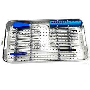 Acl/PCL tái thiết đầu gối chỉnh hình Bộ dụng cụ nội soi khớp dụng cụ phẫu thuật - Product Image 4