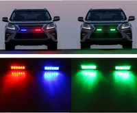 DC12V Zweifarbige Rot-Weiße ION LED-Stroboskop-Duo Lineare LED-Leuchte für Kühlergrill Notfall-Blitzleuchten Großhandel