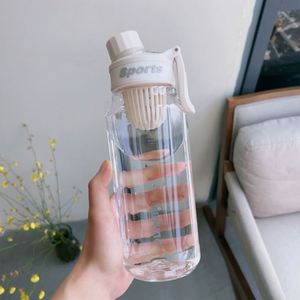 ขวดน้ำกีฬาขนาดใหญ่ 1000 มล. พลาสติกใส พร้อมที่กรองชา ขายดีปี 2025 - Product Image 6