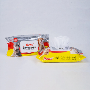 Toallitas para Mascotas, Diseño Personalizado, Suaves, No Irritantes, para Limpiar Cara, Patas y Orejas de Perros y Gatos, Control de Olores, 70 Toallitas - Product Image 2