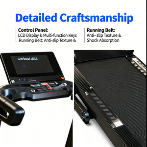 Tapis roulant électrique miniature à bas prix pour usage domestique et commercial, tapis roulant pliable pour la course et la marche - Product Image 2