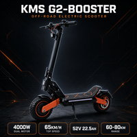 Trottinette électrique tout-terrain pour adultes, 1000W*2 puissance de pointe, batterie 52V 22.5AH, vitesse maximale 65 km/h, pliable
