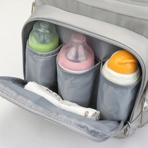 กระเป๋าเป้ใส่ผ้าอ้อมสำหรับเด็กกระเป๋าเป้สะพายหลังสำหรับเดินทางของคุณแม่ใช้ซ้ำได้ความจุขนาดใหญ่น้ำหนักเบาออกแบบโลโก้ได้ตามที่ต้องการ - Product Image 4