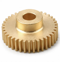 Engrenage cylindrique et pignon en acier inoxydable usinés CNC, trempés avec précision, pour usage agricole et de construction