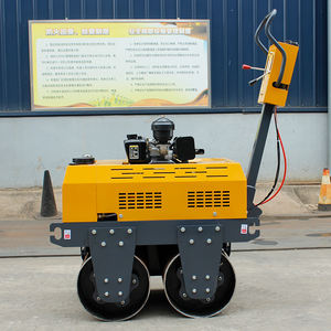 Groothandel 2-Ton Kleine Asfaltrol Dubbele Drum Road Compaction Equipment Met Kerncomponenten Pompmotor Tegen Fabrieksprijs - Product Image 1