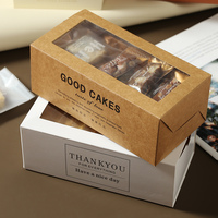 Boîte d'Emballage Personnalisée avec Logo Imprimé en Papier pour Biscuits, Boulangerie, Pain et Cookies