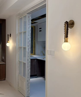 Design classique Dernière Villa Bureau Intérieur Éclairage Designer Marbre Applique Chambre Lumières pour Hôtel Bar