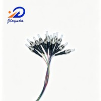 Paquete de 12 Fibras Ópticas Elite, Pigtail OM3 Multimodo 50/125um, Coloridas, 12 Colores Seleccionables, LC SC ST FC, para ODF