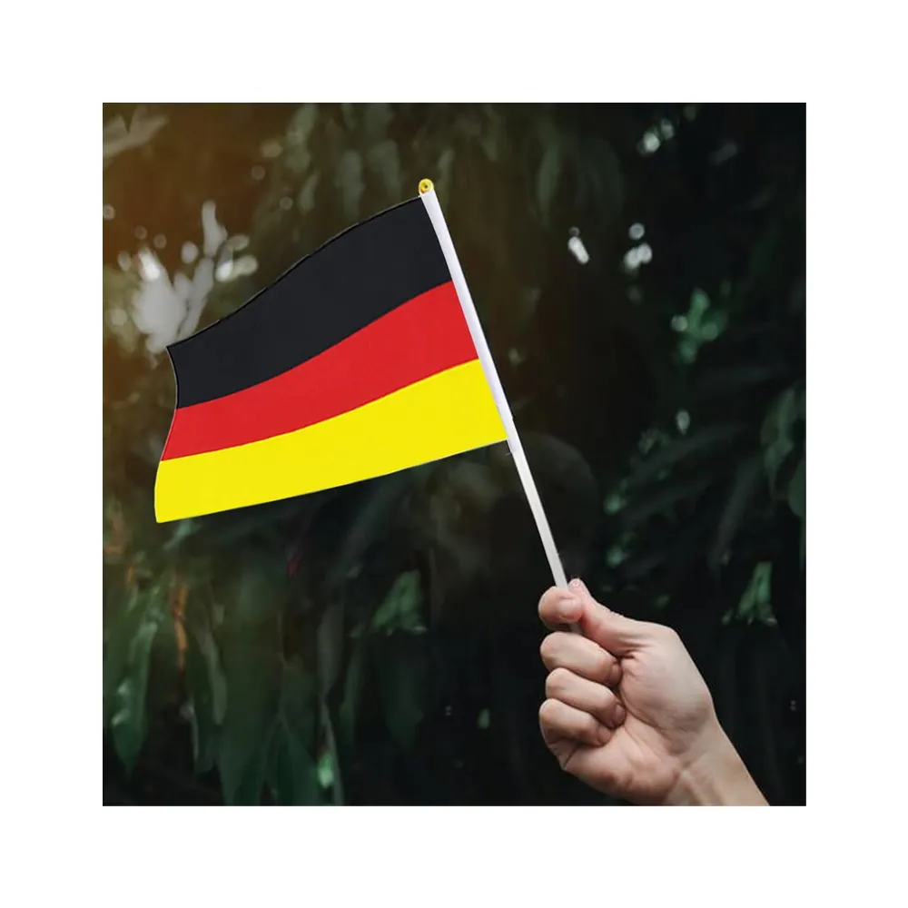 Profession eller Druck Benutzer definierte Deutschland Mini Hand flaggen Deutsche Flagge