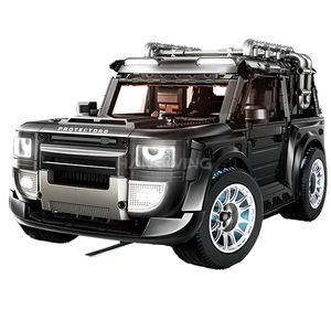 HW-Blocs <span class=keywords><strong>de</strong></span> construction pour enfant, jouet télécommandé, modèle <span class=keywords><strong>de</strong></span> véhicule tout-terrain, jeu <span class=keywords><strong>de</strong></span> simulation, SUV, 2089 pièces - Product Image 1