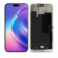 Écran OLED flexible RJ en gros pour iPhone 13/14/15 Pro Max/16/17, écran de réparation OLED RJ 120Hz