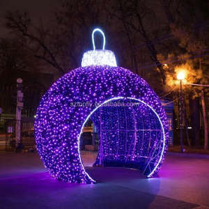 Décoration lumineuse du Nouvel An <span class=keywords><strong>2022</strong></span>, arche géante lumineuse 3D personnalisée pour Noël - Product Image 4