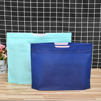 Logo personnalisé poignée PE sacs à provisions en plastique BOPP pochette en feuille d'aluminium pour l'emballage de lunettes carton emballé